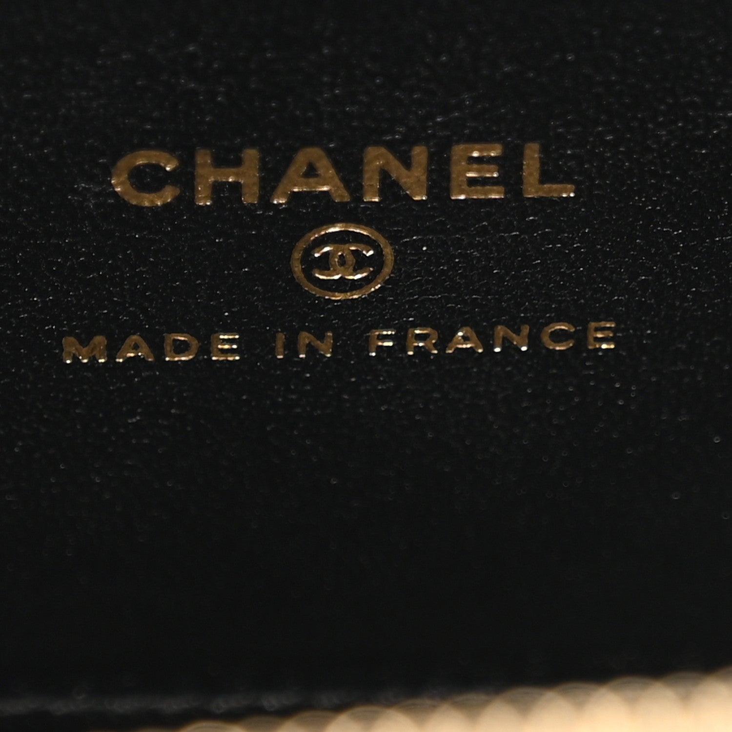 Chanel Lambskin Quilted Enamel Coco Casino Small Vanity Case With Chain Black 6 of 10
