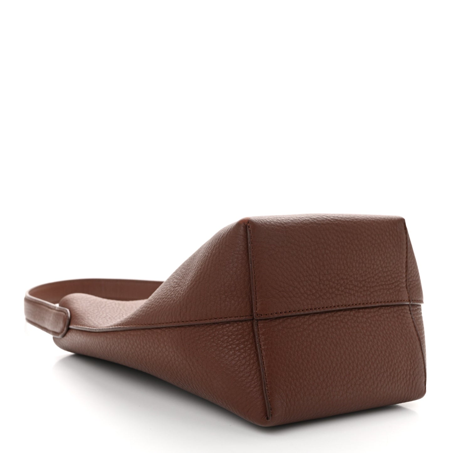 Grained Calfskin Small N/S Park Tote Cognac