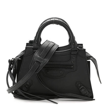 Balenciaga Smooth Calfskin Neo Classic Black Hardware Mini City Black 1 of 10