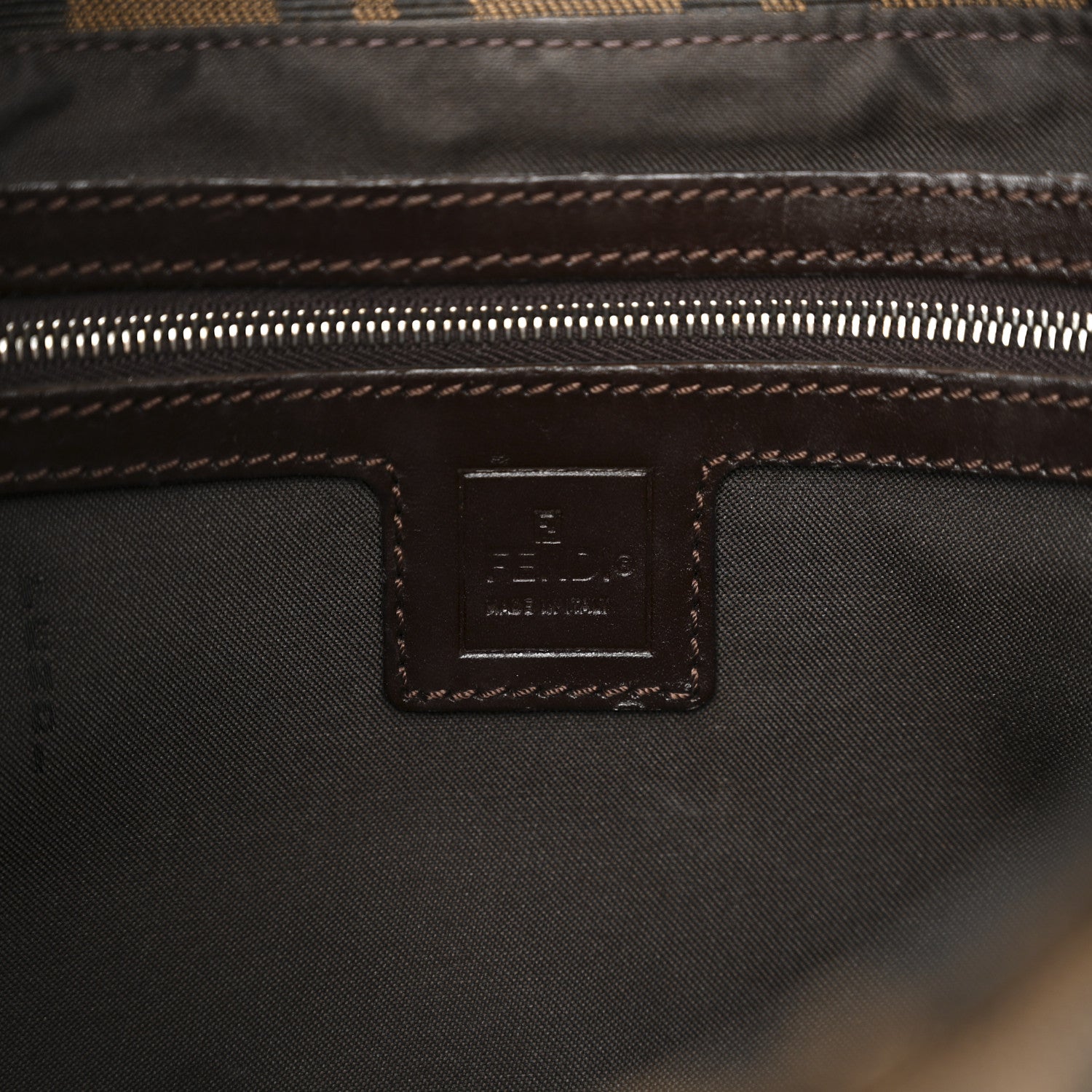 Fendi Zucca Hobo Tobacco 6 of 10