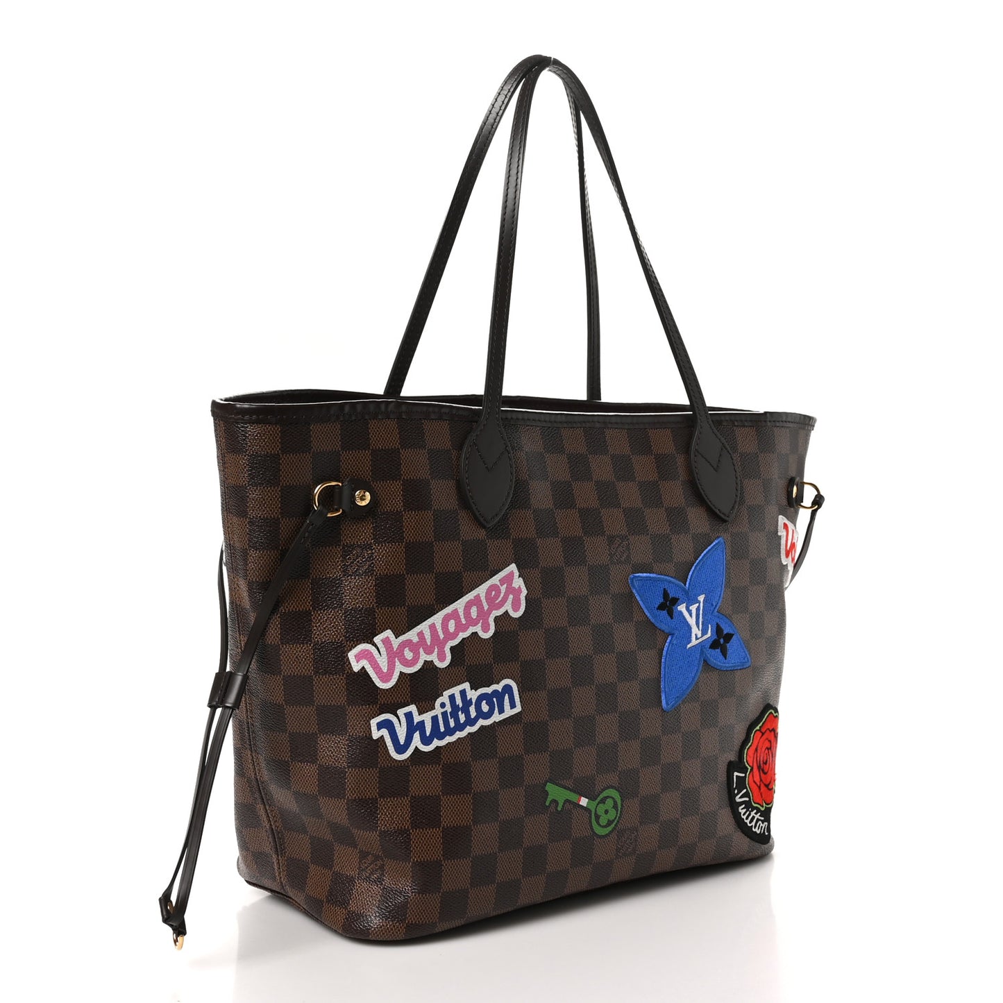 Damier Ebene Travel Stickers Neo Neverfull MM