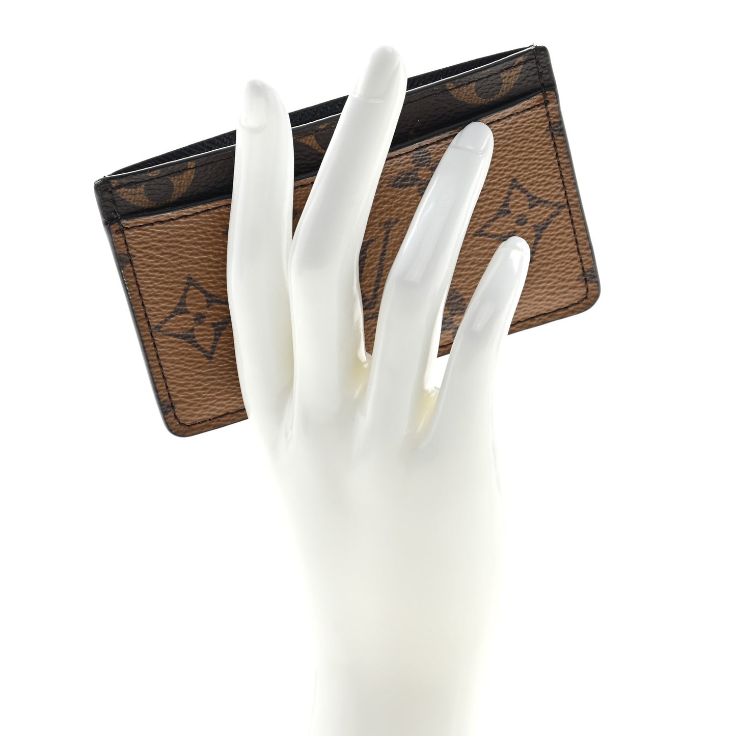 Reverse Monogram Card Holder