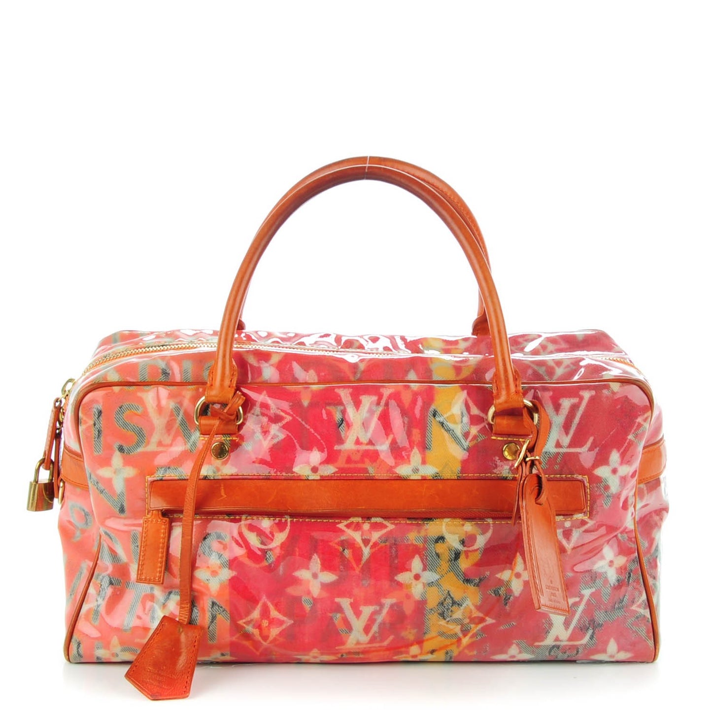 Monogram Pulp Defile Weekender PM Rose