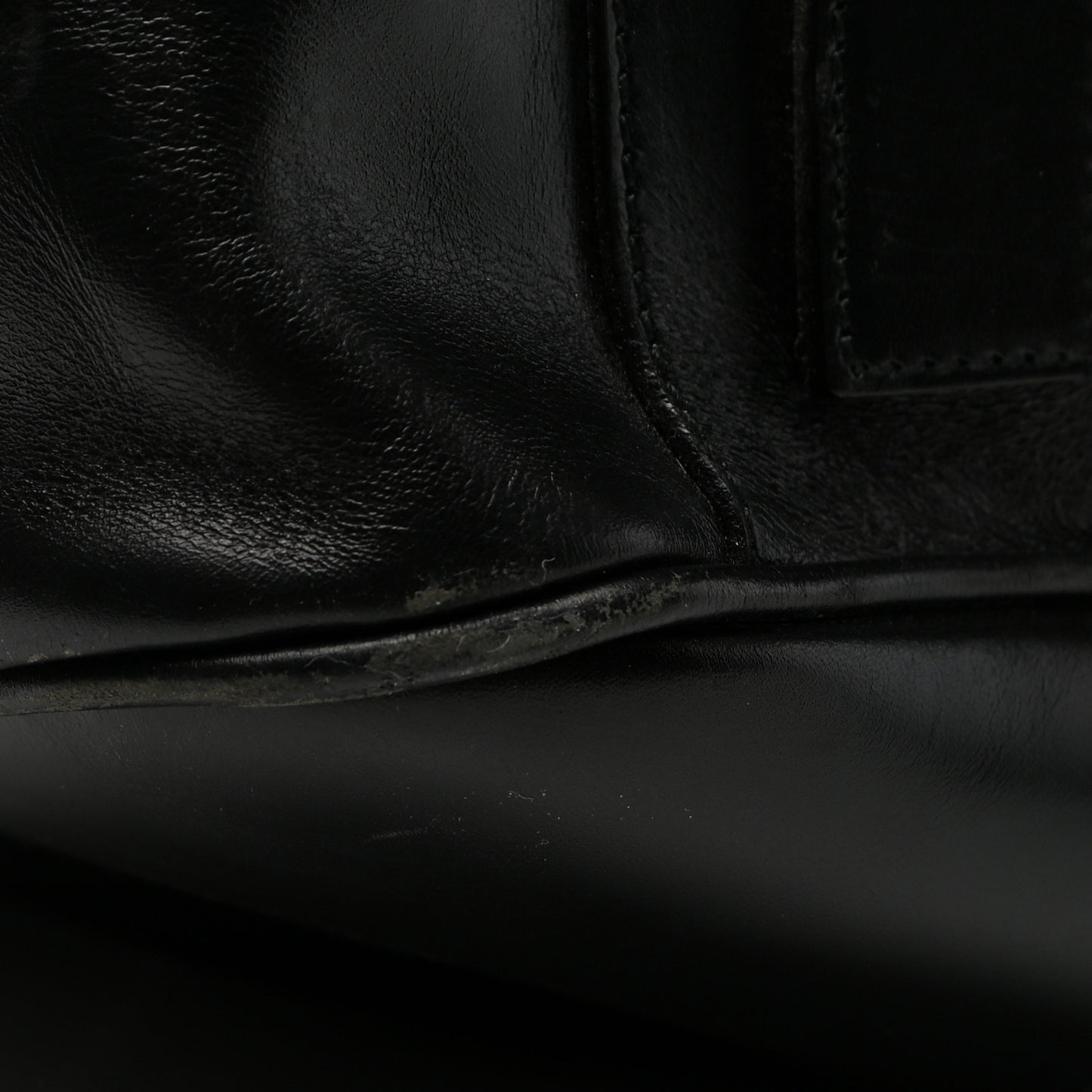 Tessuto Nylon Calfskin Duffle Black