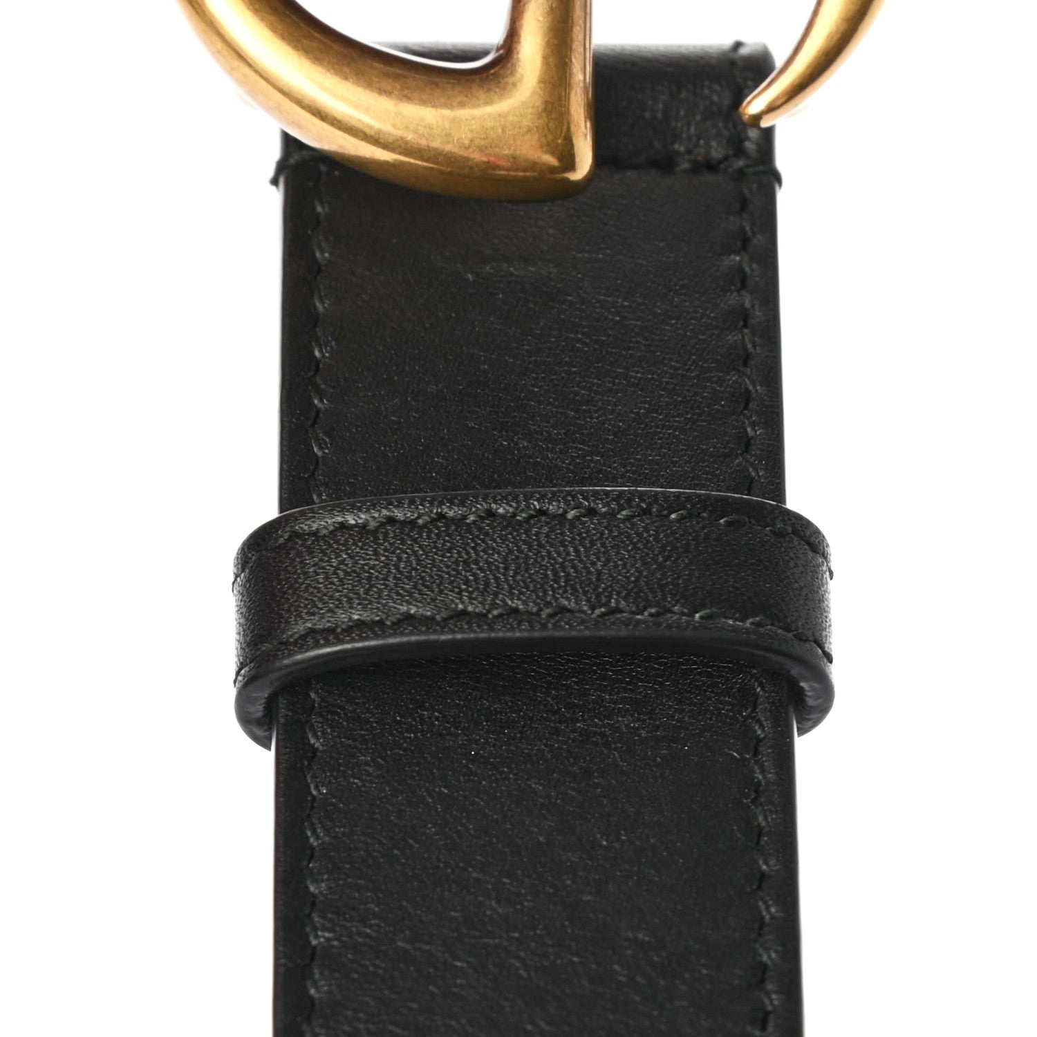 Gucci Calfskin Double G 30mm Belt 75 30 Black 5 of 5