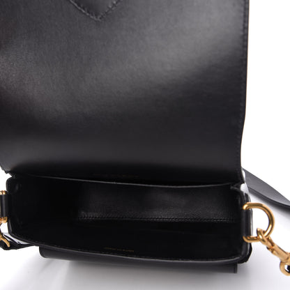 Burberry Calfskin Studded Square Satchel Black 5 of 10