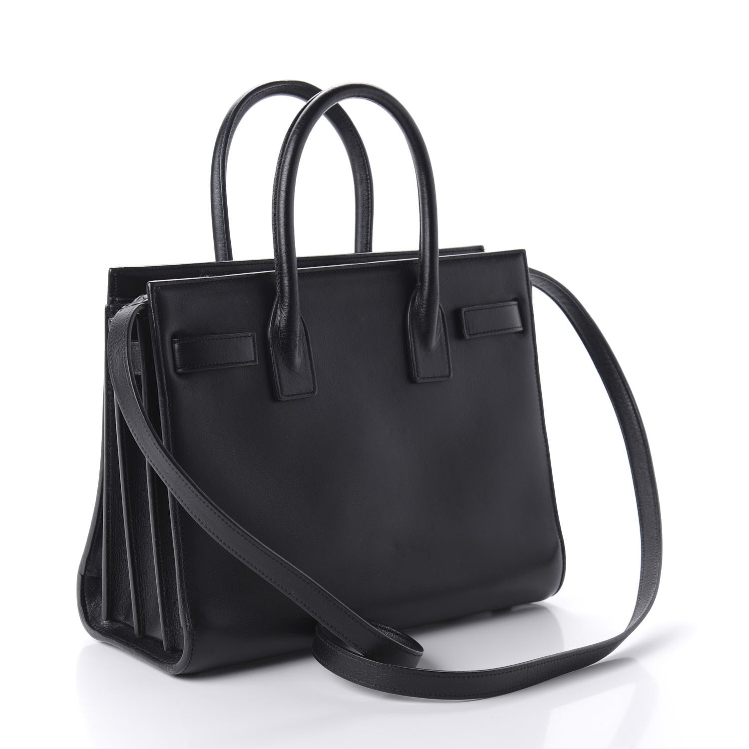 Saint Laurent Calfskin Baby Sac De Jour Black 3 of 9