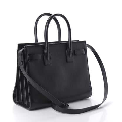 Saint Laurent Calfskin Baby Sac De Jour Black 3 of 9