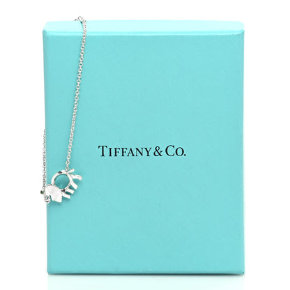 Tiffany Sterling Silver Tsavorite Save the Wild Elephant Bracelet 5 of 5