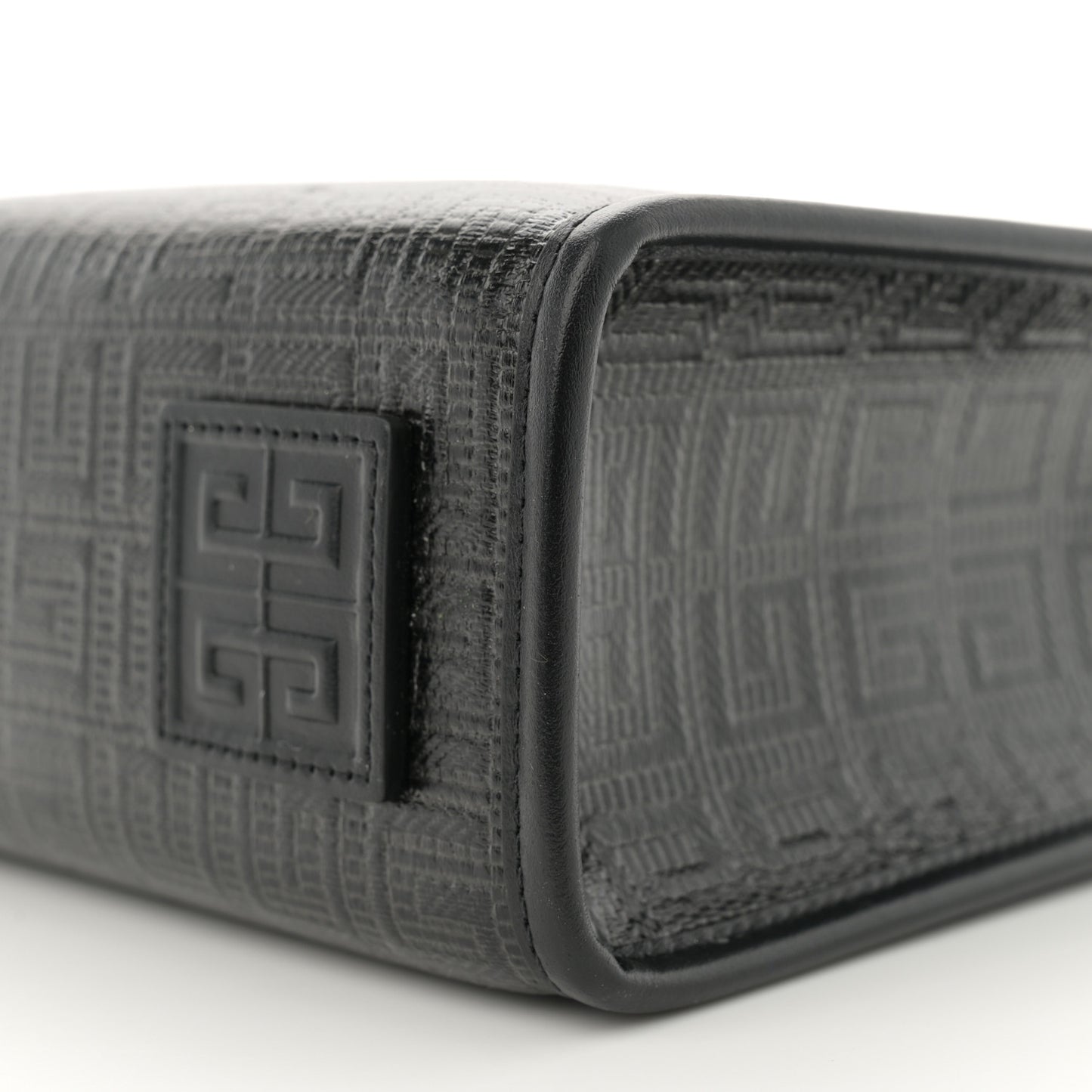 Canvas Mini Bond Shopper 4G Tote Black