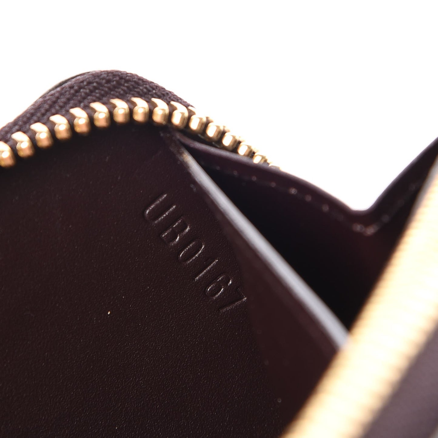 Patent Miroir Clemence Wallet Magenta Black