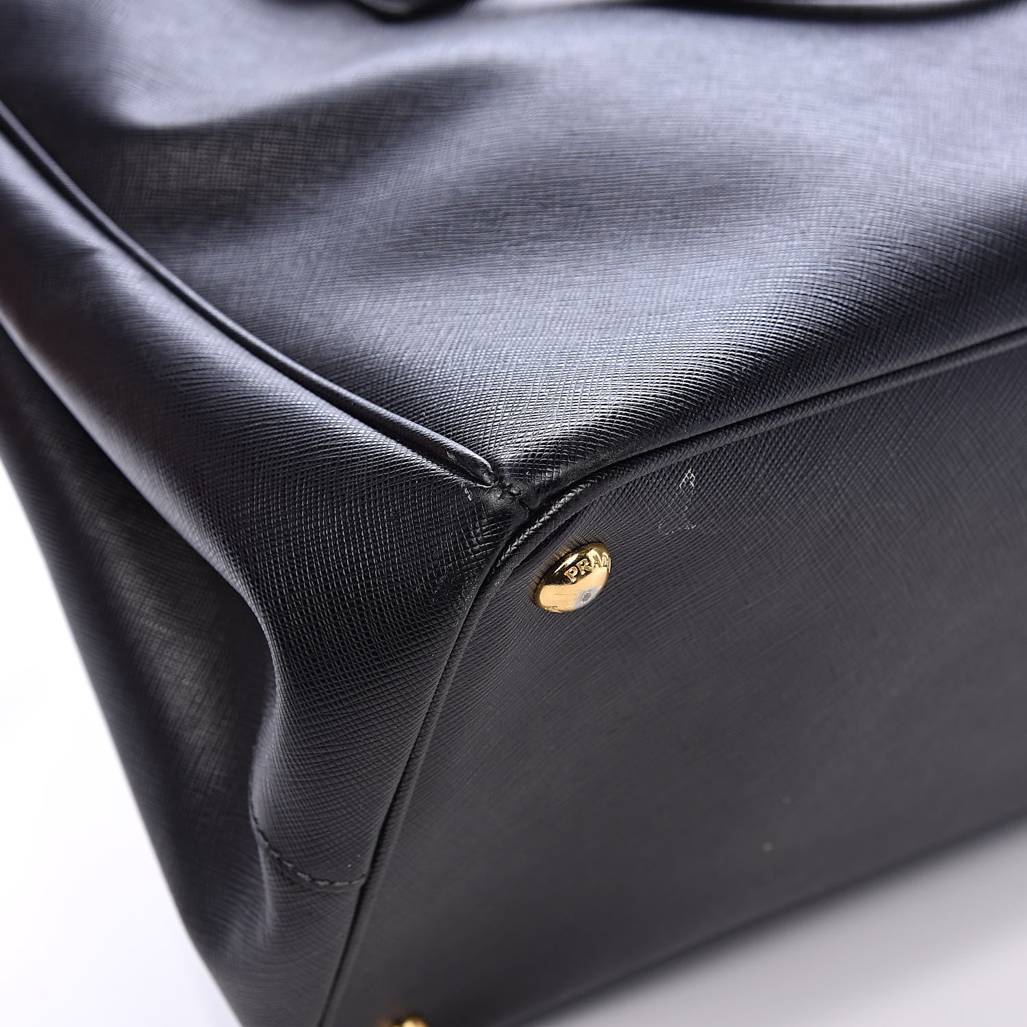 Prada Saffiano Lux Large Tote Black 12 of 15