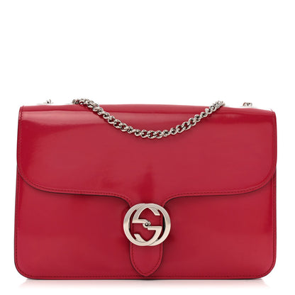 Gucci Shade Lux Calfskin Interlocking G Shoulder Bag Petunia 1 of 12