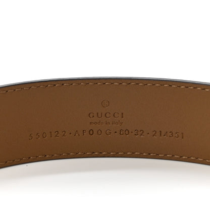 Gucci Calfskin Zumi 30mm Belt 80 32 Friky Taupe 3 of 6