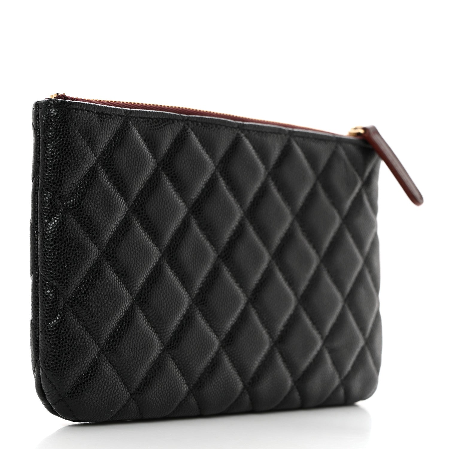 Chanel Caviar Quilted Small Pouch Black 3 of 7