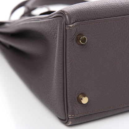 Hermes Togo Kelly Retourne 32 Etain 7 of 9