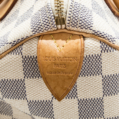 Louis Vuitton Damier Azur Speedy 25 7 of 9