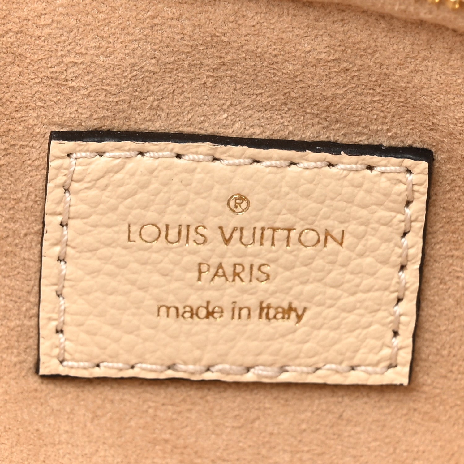 Louis Vuitton Empreinte Mini Bumbag Cream 6 of 9