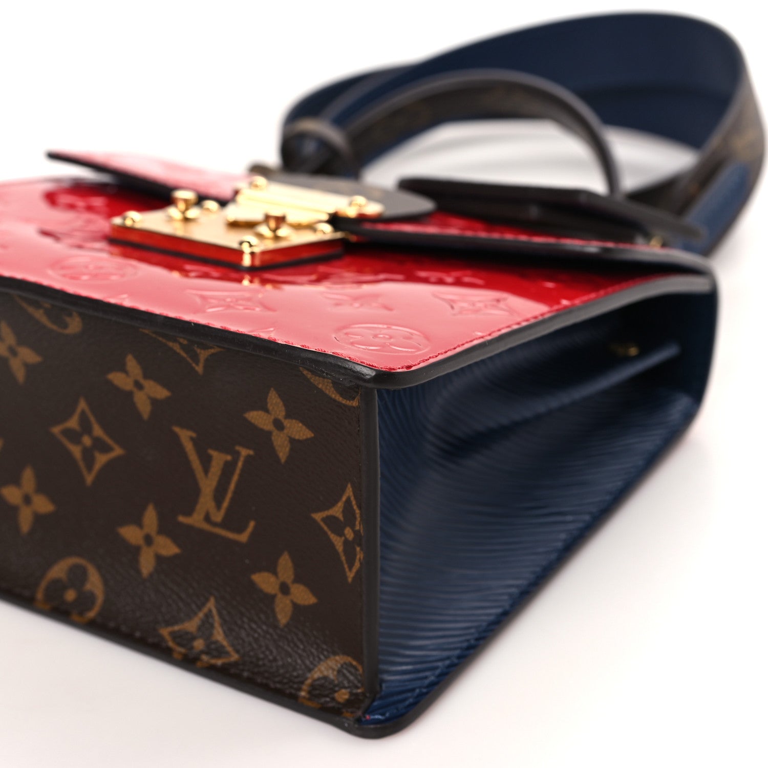 Louis Vuitton Vernis Epi Monogram Spring Street Scarlet 8 of 9