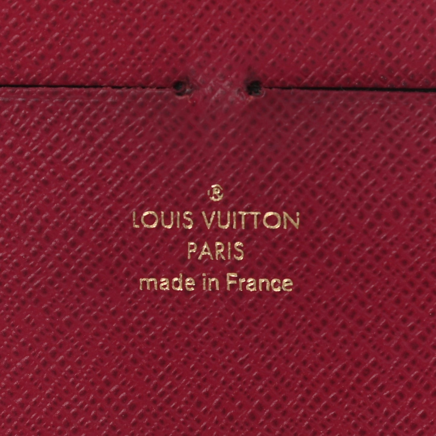 Calfskin Felicie Card Holder Insert Fuchsia