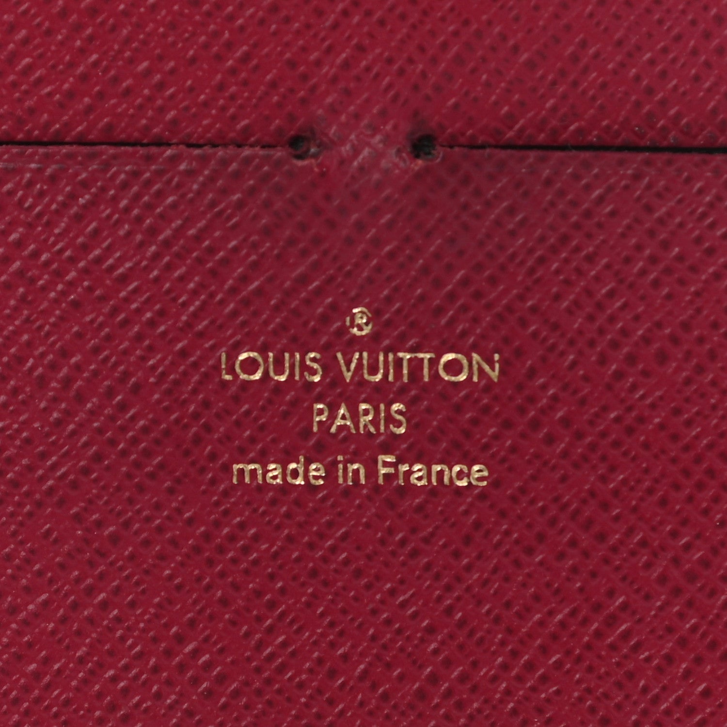 Louis Vuitton Calfskin Felicie Card Holder Insert Fuchsia 6 of 8