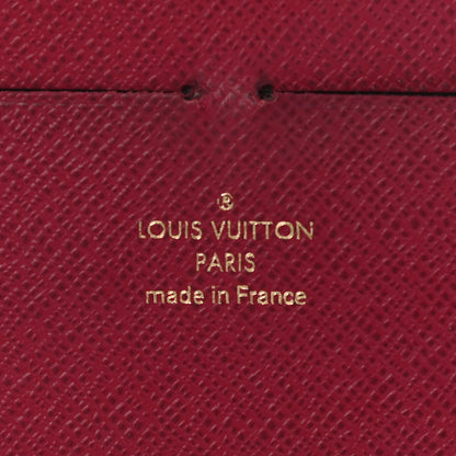 Louis Vuitton Calfskin Felicie Card Holder Insert Fuchsia 6 of 8