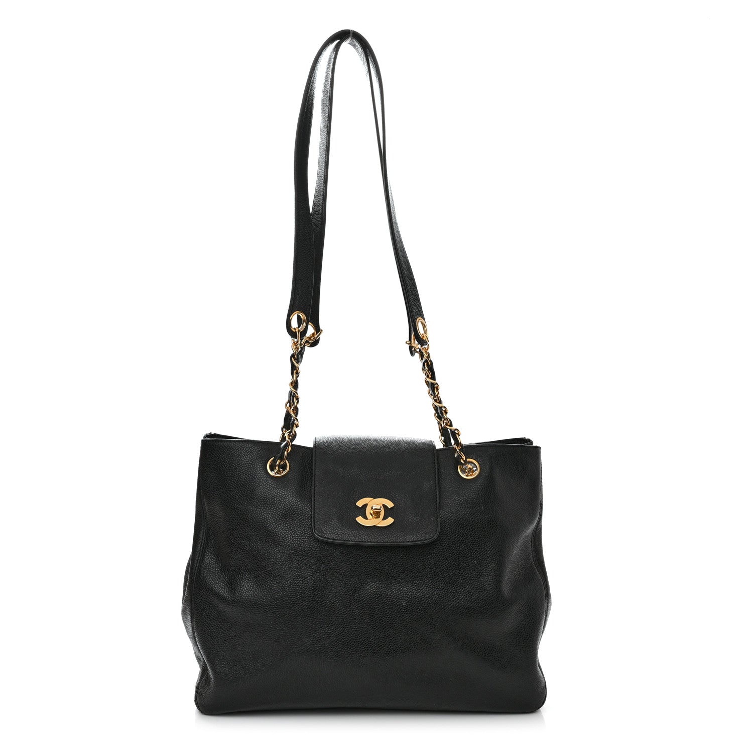 Chanel Caviar Shoulder Bag Black 1 of 14