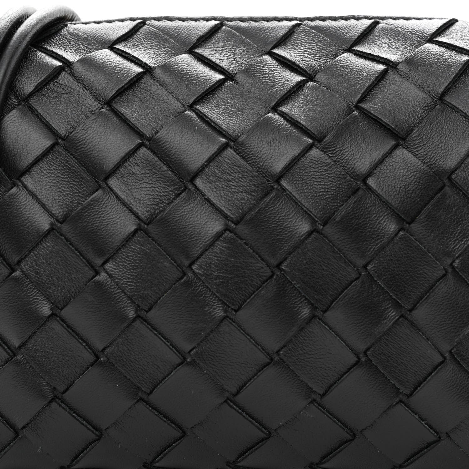 Bottega Veneta Nappa Intrecciato Mini Loop Camera Bag Black 8 of 10