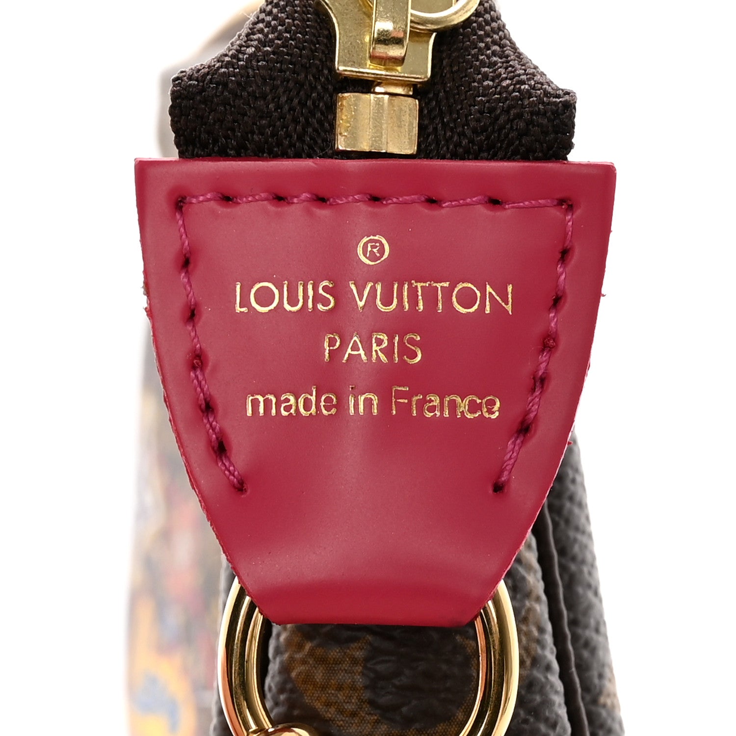Louis Vuitton Monogram 2020 Christmas Animation Roller Coaster Mini Pochette Accessories Pivoine 6 of 7