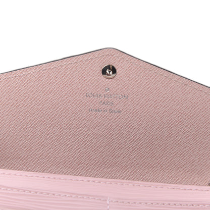 Louis Vuitton Epi Sarah Wallet NM Rose Ballerine 6 of 9