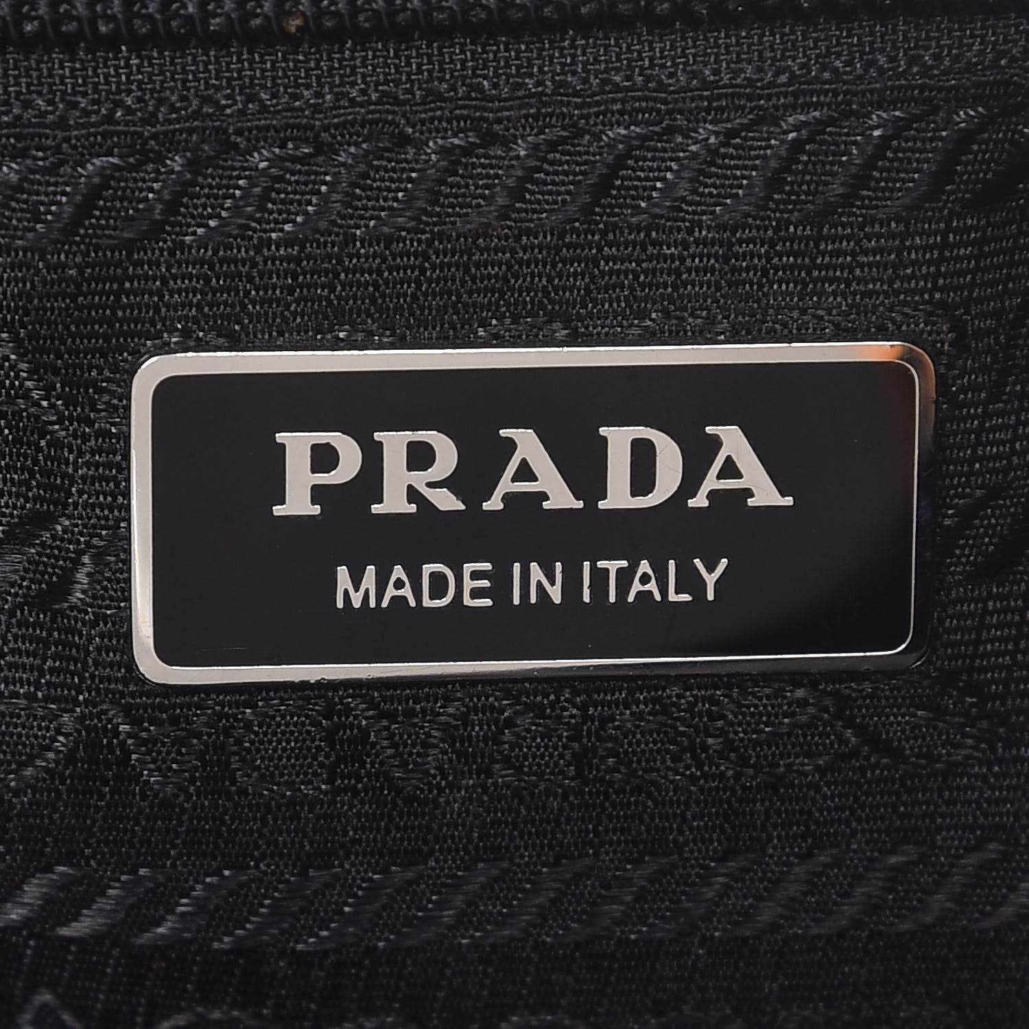 Prada Nylon Vela Sport Messenger Bag Black 6 of 6
