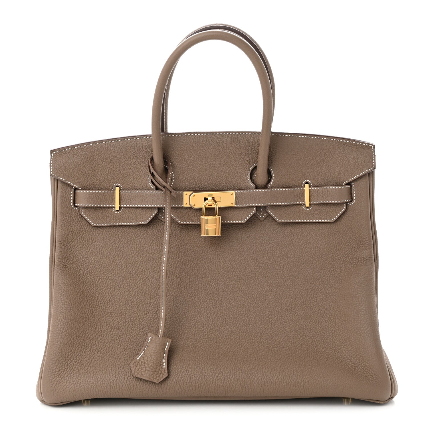 Hermes Togo Birkin 35 Etoupe 1 of 11