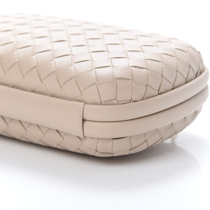 Bottega Veneta Nappa Intrecciato Chain Knot Clutch Mink 9 of 9