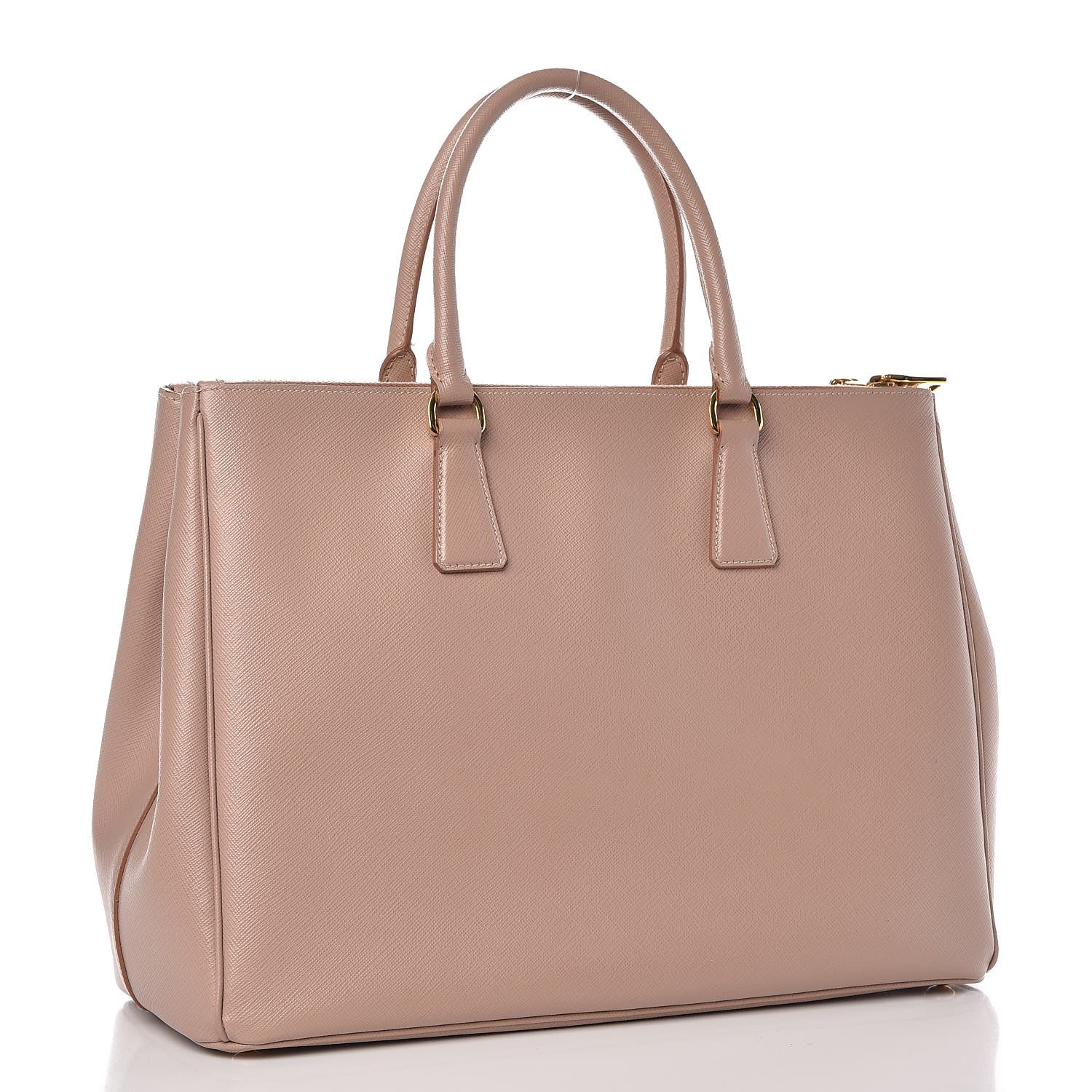 Prada Saffiano Large Galleria Double Zip Tote Cammeo 3 of 12