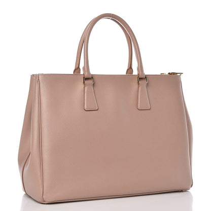 Prada Saffiano Large Galleria Double Zip Tote Cammeo 3 of 12