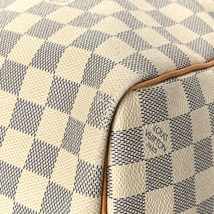 Louis Vuitton Damier Azur Keepall 50 10 of 11