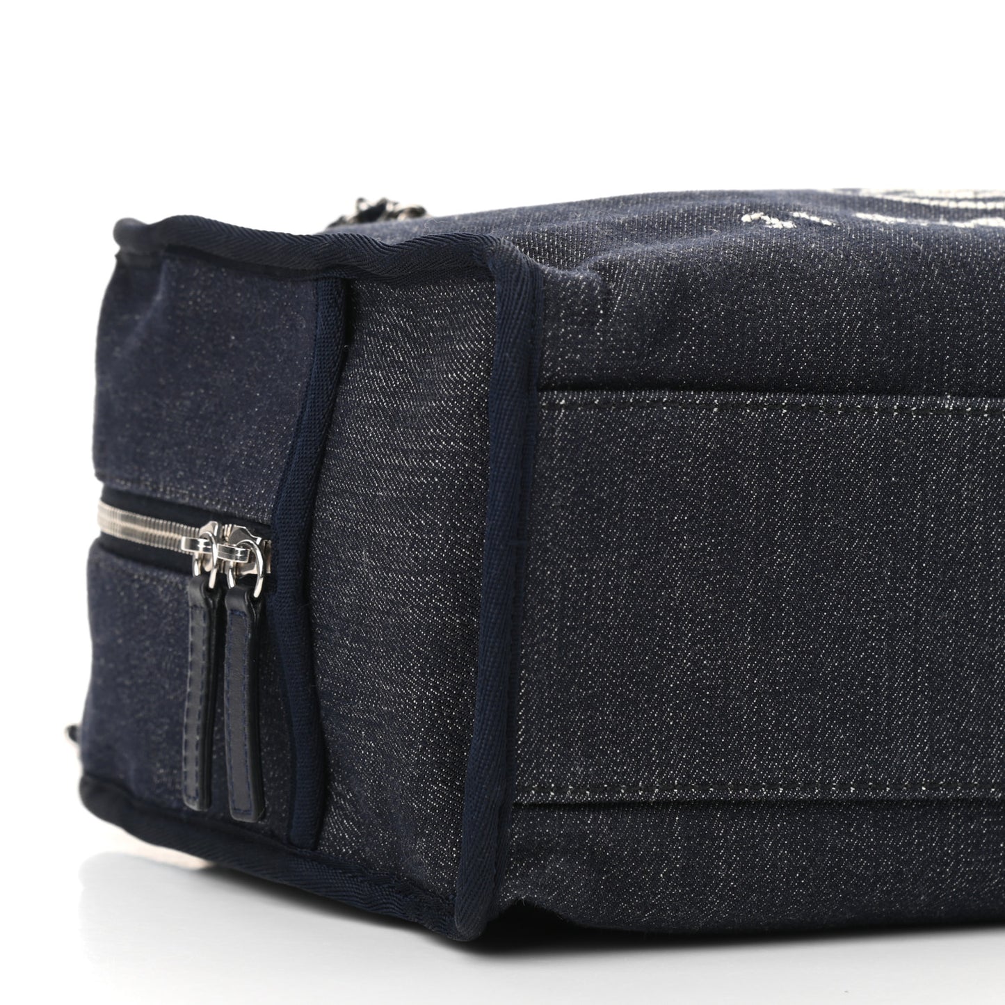 Denim Deauville Bowling Bag Dark Blue