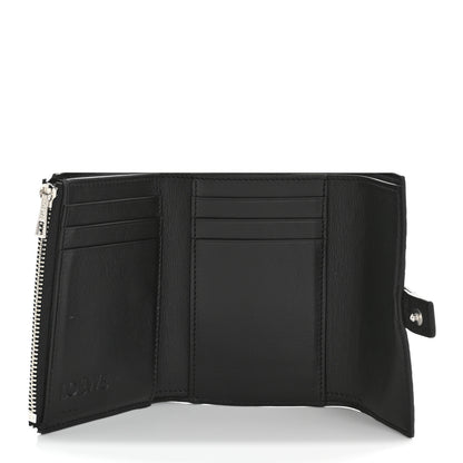 Loewe Grained Calfskin Small Vertical Wallet Black 5 of 10