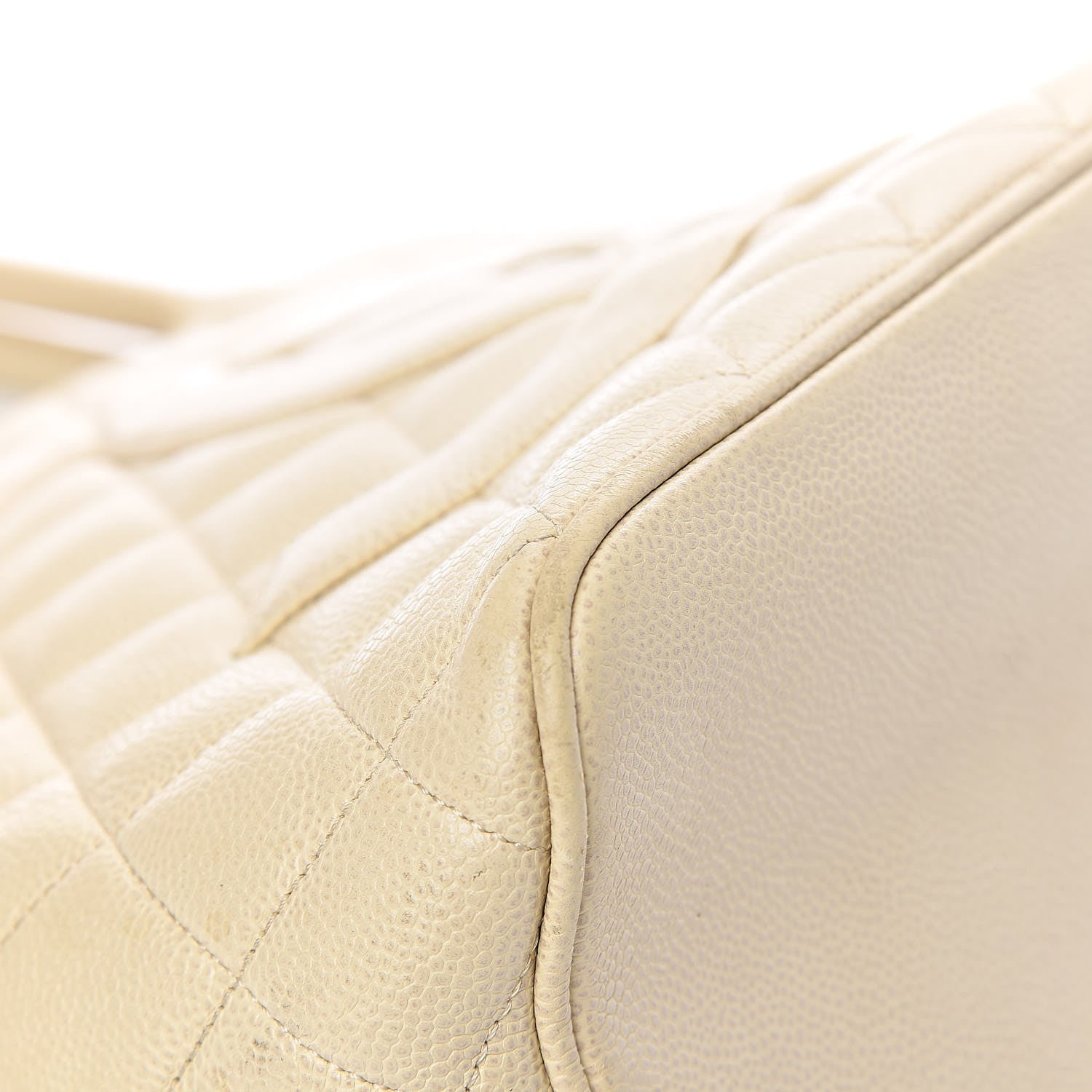 Chanel Caviar Quilted Medallion Tote Light Beige 5 of 18