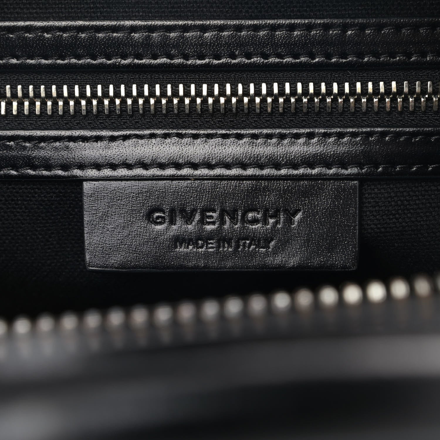 Givenchy Shiny Lord Calfskin Small Antigona Black 6 of 9