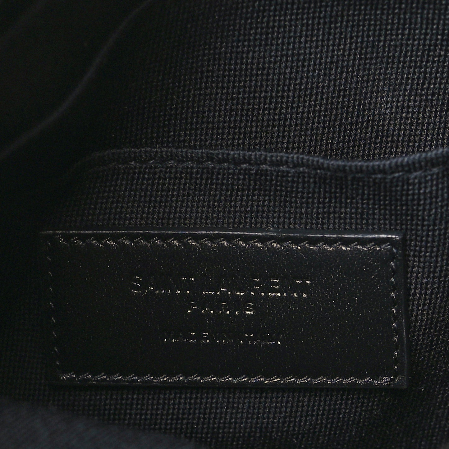 Grain De Poudre Zipped Tablet Holder Black