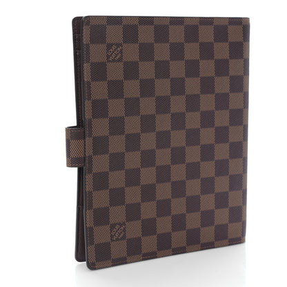 Louis Vuitton Damier Ebene Large Ring Agenda Cover 3 of 8