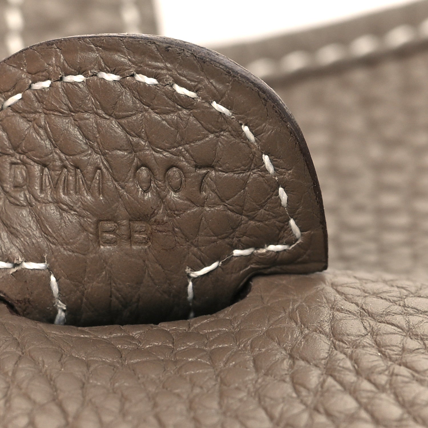 Hermes Taurillon Clemence Evelyne III PM Etoupe 7 of 10
