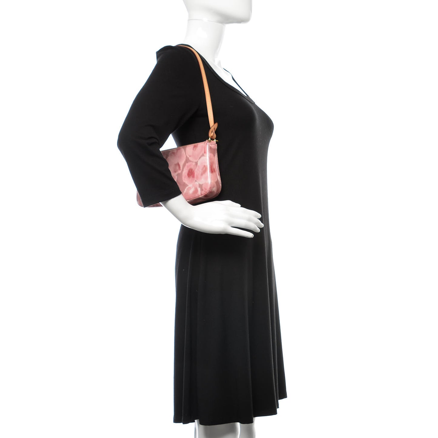 Vernis Ikat Pochette Accessories NM Rose Velours