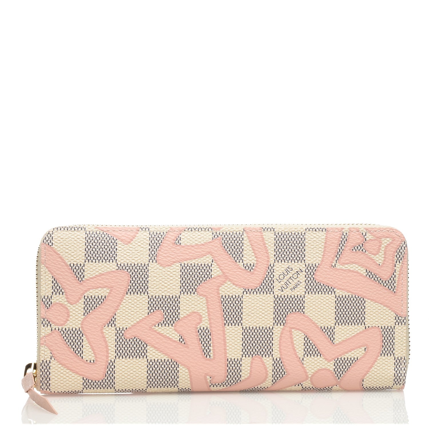 Louis Vuitton Damier Azur Tahitienne Clemence Wallet 1 of 6