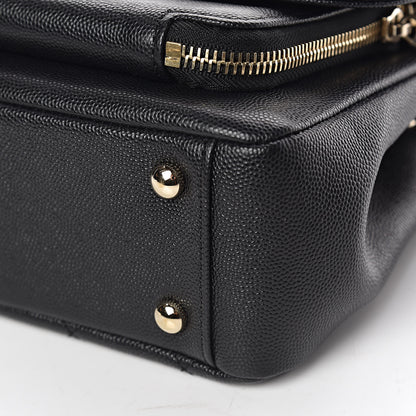 Chanel Caviar Quilted Medium Business Affinity Flap Black 9 of 10