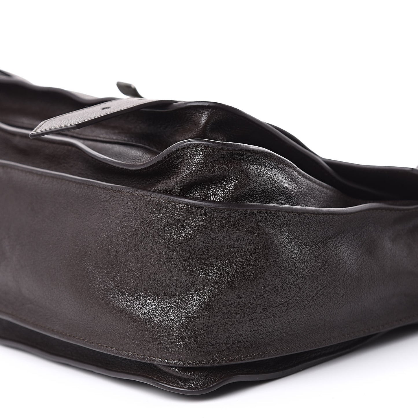 Lambskin Medium PS1 Satchel Dark Chocolate