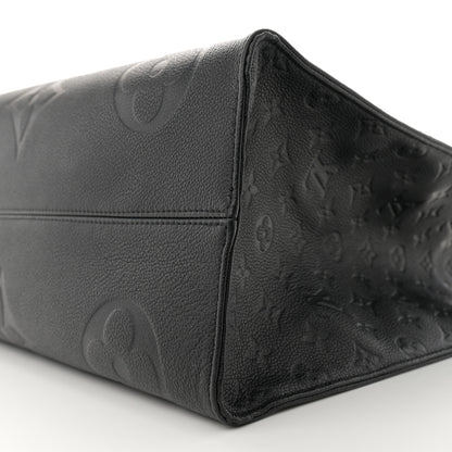 Louis Vuitton Empreinte Monogram Giant Onthego GM Black 9 of 12