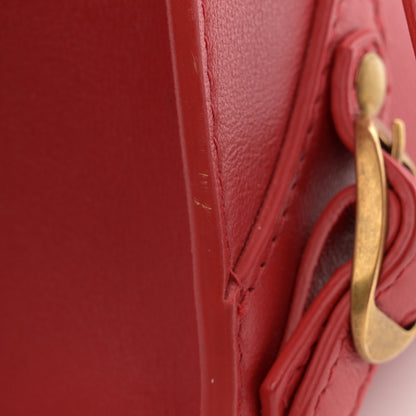 Balenciaga Smooth Calfskin Neo Classic Brass Hardware Mini City Red 17 of 17