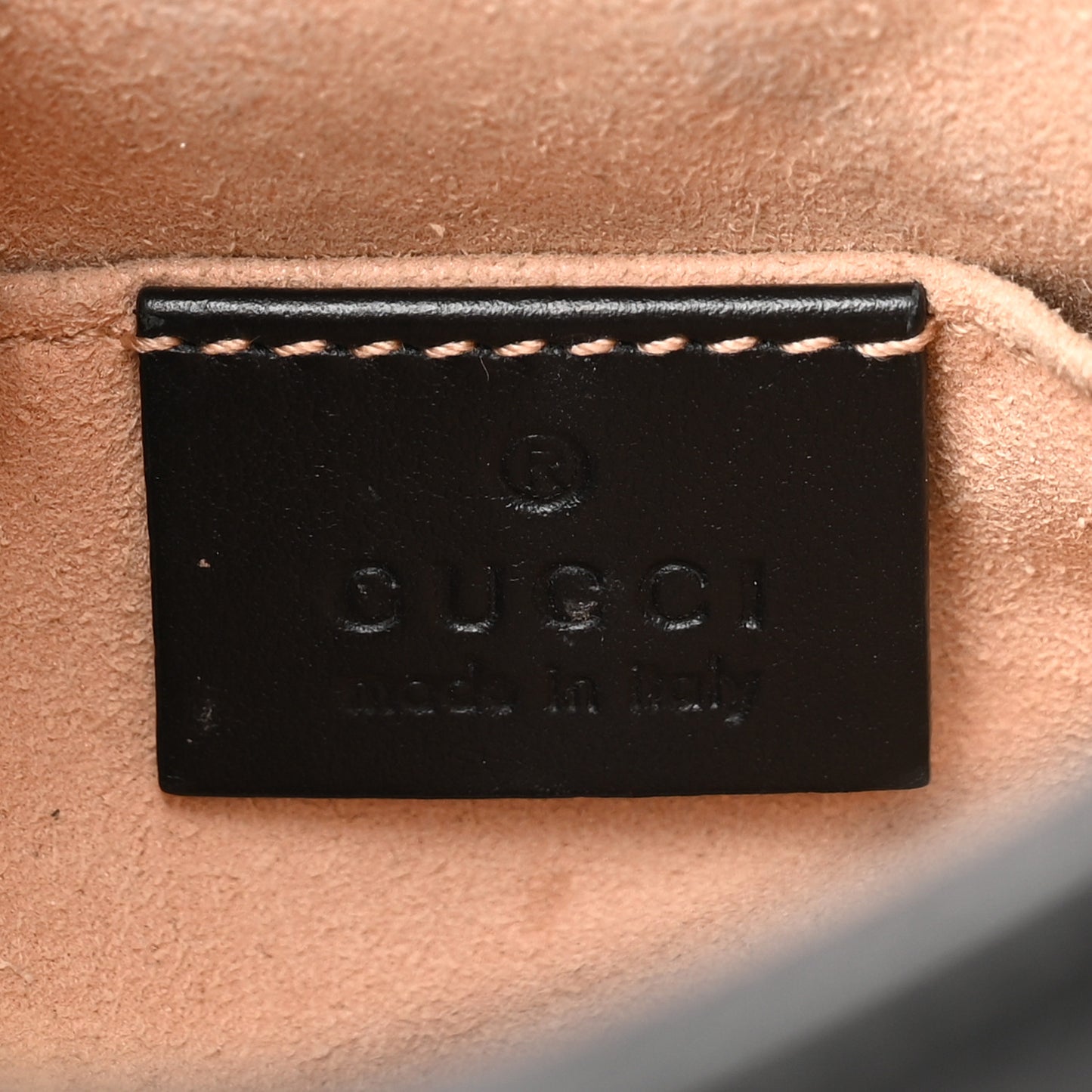 Calfskin Matelasse Animal Studs GG Marmont Belt Bag 85 34 Black